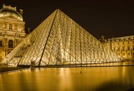 Night-time Louvre Museum Tour