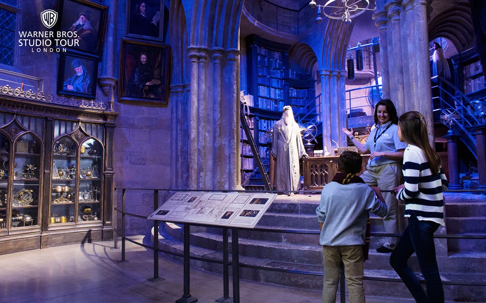Harry Potter studio tour tickets - Explore Dumbledore's office