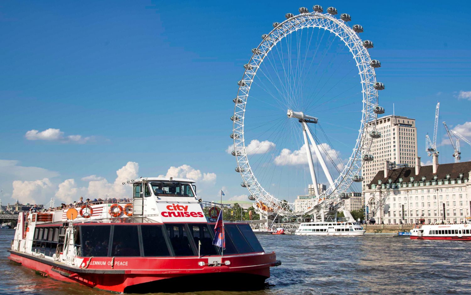 london boat trip thames