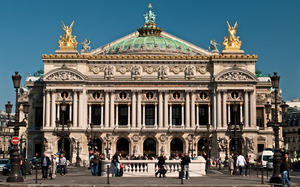 Opera Garnier - Outside Opera Garnier