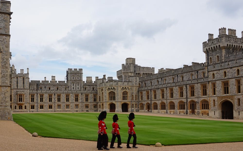 Windsor Castle Tour - The Queen's Guard outside Windsor Castle