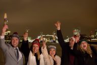 Christmas Dinner Party on Thames River Cruise